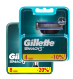 Сменные кассеты Gillette Mach3 12 шт.
