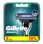 Сменные кассеты Gillette Mach3 8 шт.